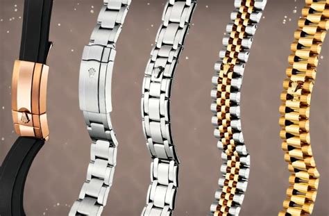 rolex type bracelet|different types of Rolex bands.